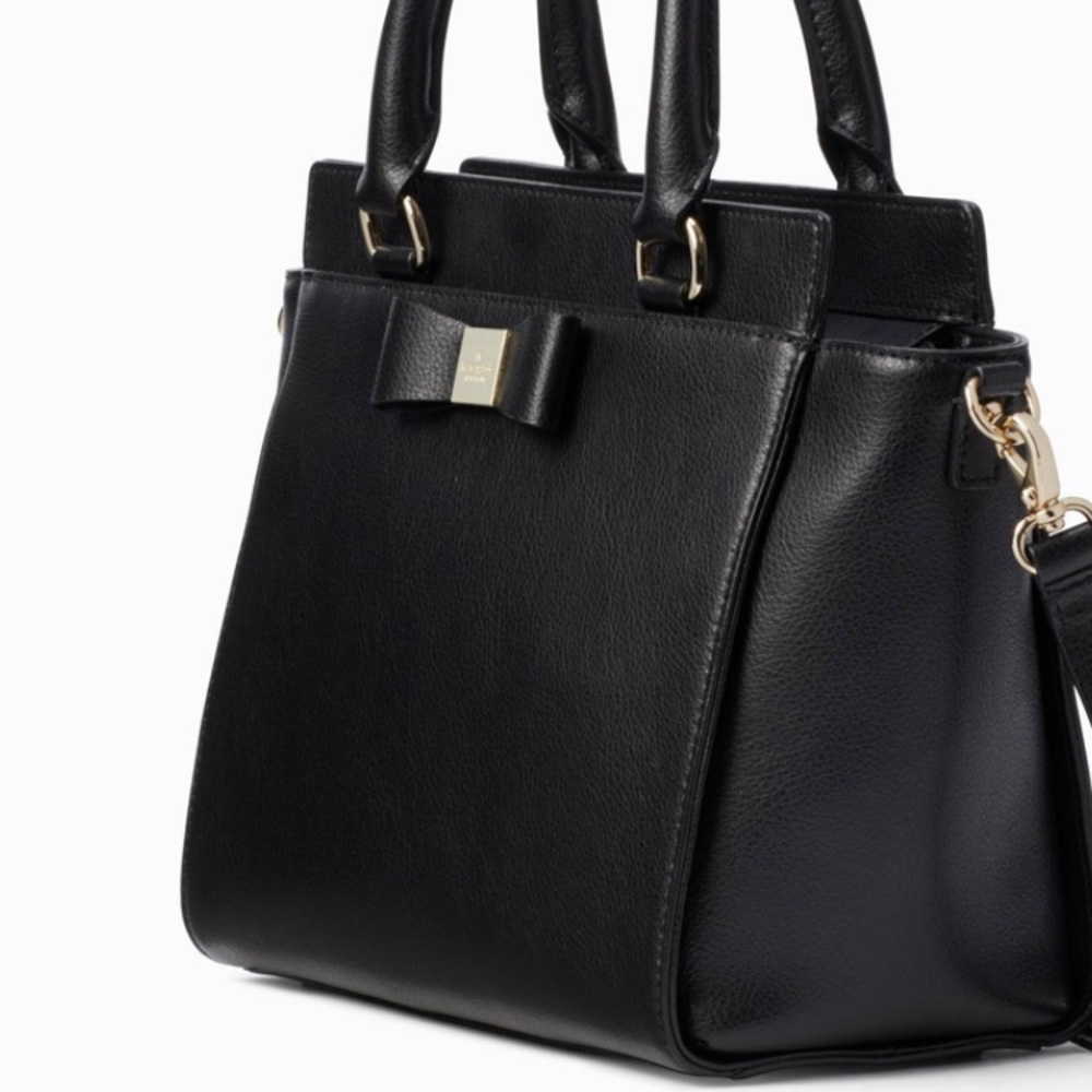 ⛔️SOLD⛔️Authentic Kate spade leather Crosb/Satchel - Picture 5 of 7